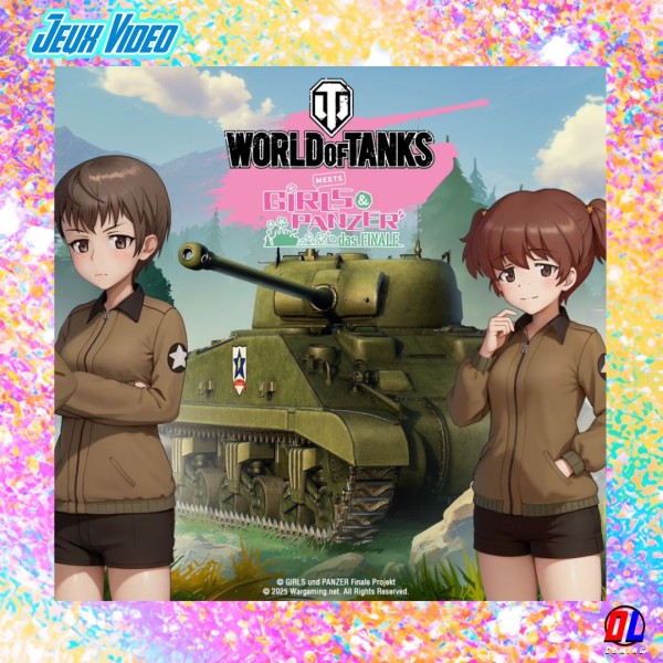 La franchise culte Girls und Panzer fait irruption dans World of Tanks 
