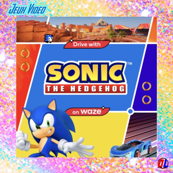 SEGA et Waze s’associent