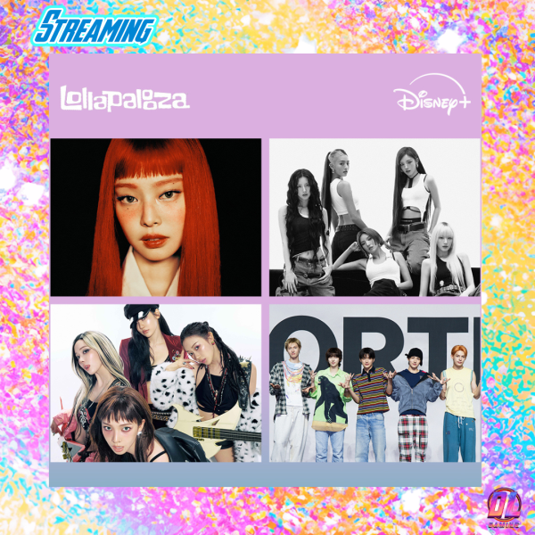 Lollapalooza 2026 en direct sur Disney+ : Jennie, aespa, ITZY et bien d