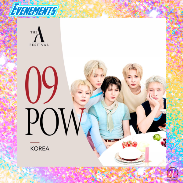 POW enflammera Paris : le groupe K-pop rejoint officiellement The A Festival 2026