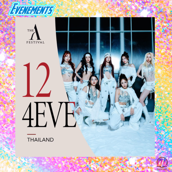 The A Festival 2026 : ATLAS, 4EVE et AM8IC rejoignent la programmation du grand rendez-vous des cultures asiatiques à Paris