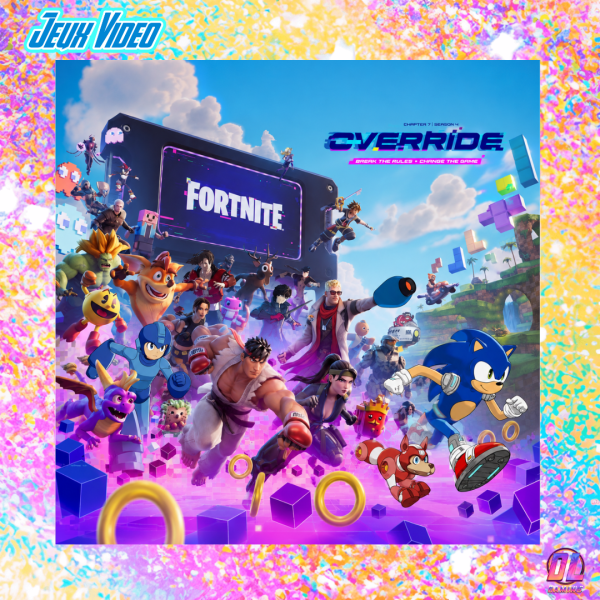 Fortnite Chapitre 7 Saison 4 : Override dévoile son trailer et une pluie de crossovers gaming
