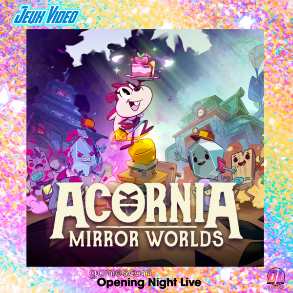 Gamescom 2026 : Acornia: Mirror Worlds, le jeu où une écureuille balance des pâtisseries sur les esprits du mal