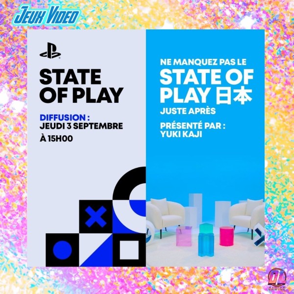 State of Play : deux présentations PlayStation diffusées à la suite le 3 Septembre 2026