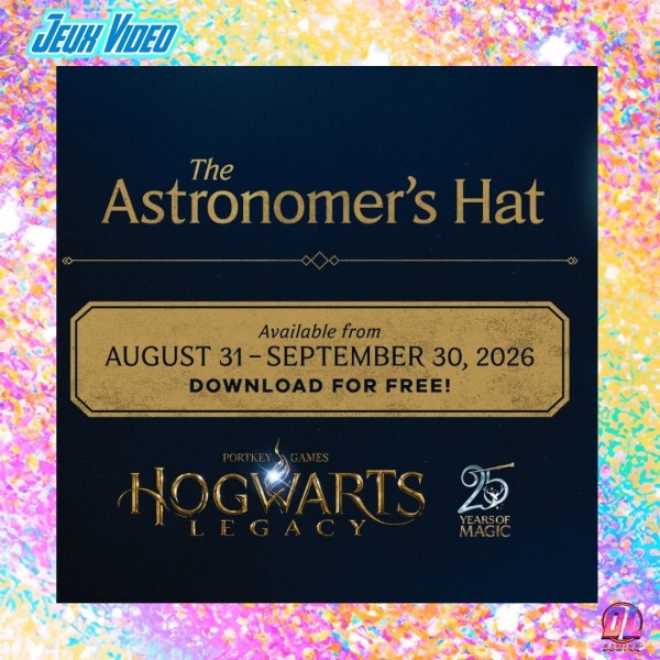 Hogwarts Legacy offre gratuitement le Chapeau de l’Astronome pour célébrer Back to Hogwarts