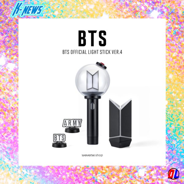 BTS x Weverse : Lancement officiel du Lightstick ARMY BOMB VER.4