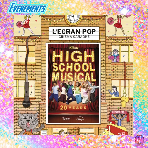 High School Musical fête ses 20 ans : Disney+ et L’Écran Pop lancent une grande tournée Cinéma Karaoké en France