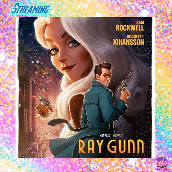 RAY GUNN : le film d’animation des créateurs des Indestructibles et Ratatouille arrive sur Netflix le 18 Décembre
