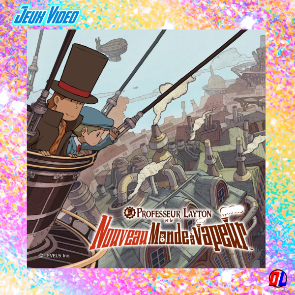 Professeur Layton et le Nouveau Monde à Vapeur arrive en 2026 sur PlayStation 5, Nintendo Switch et PC