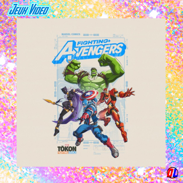 MARVEL Tokon: Fighting Souls - Hulk et Black Panther rejoignent Captain America et Iron Man dans l’équipe The Fighting Avengers