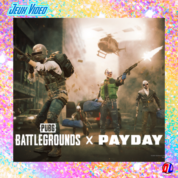 PUBGS: BATTLEGROUNDS dévoile le monde PAYDAY avec 070 Shake - Une Expérience de Braquage Inédite