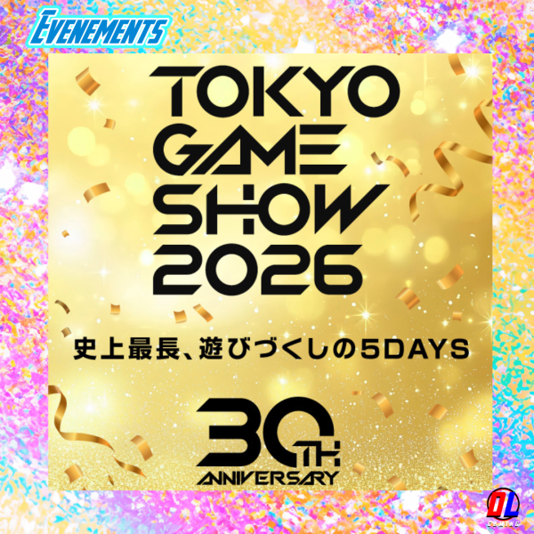 Tokyo Game Show 2026 : un teaser dévoilé pour le 30e anniversaire de l’événement