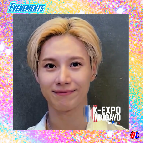 TAEMIN partage un message spécial pour célébrer les 140 ans des relations diplomatiques Corée-France au K-EXPO Inkigayo à Paris