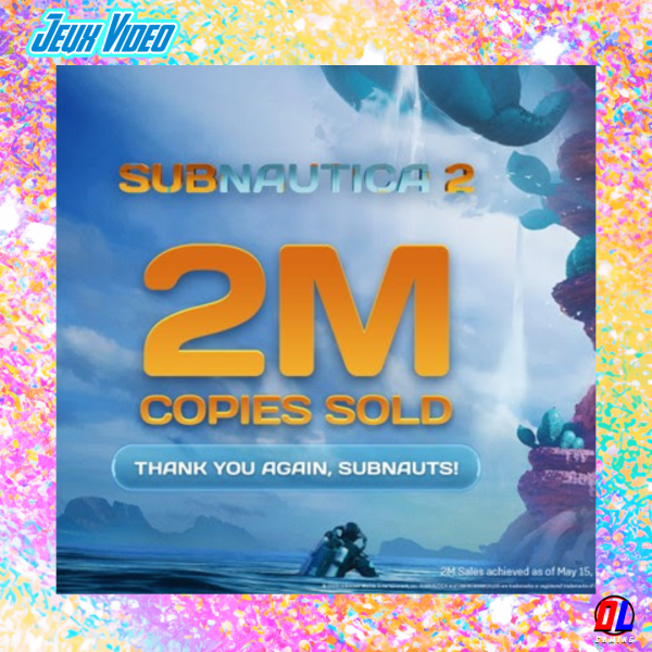 Subnautica 2 : Plus de 2 Millions d’Exemplaires Vendus en 12 Heures