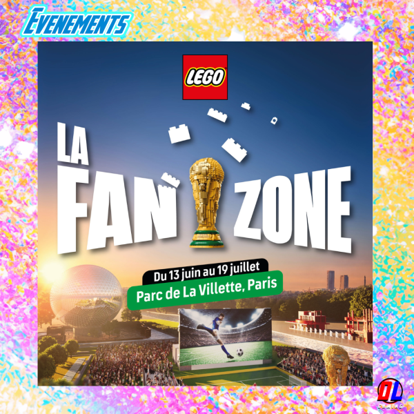 LEGO transforme le football en expérience ludique : ouverture de la première Fan Zone LEGO à Paris