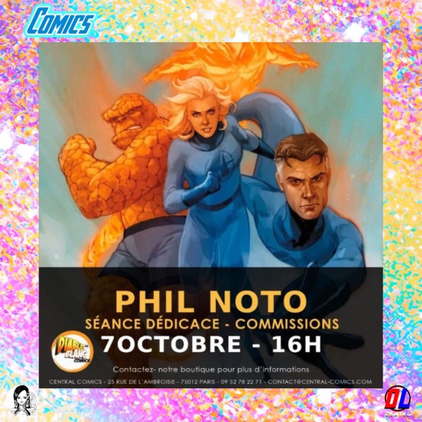 Phil Noto en dédicace 