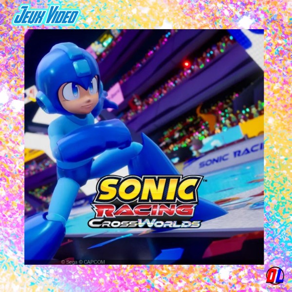 Mega Man nouveauté du Season Pass de Sonic Racing: CrossWorlds