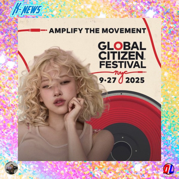 Rosé brille au Global Citizen Festival 2025
